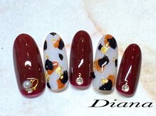 ディアナ ひたちなか高場店(DIANA)/定額ネイル　7,700円　A‐081