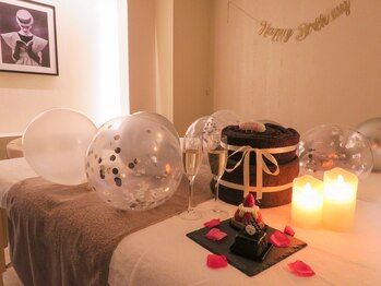 渋谷駅前宮益坂SPA./サプライズの飾り付けも大歓迎!