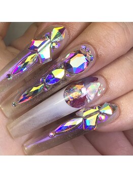 クロスネイル 渋谷店(CROSS nail)/めちゃ派手コース