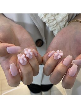 エル(Elle.)/リボンネイル
