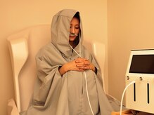 よもぎ蒸しと水素吸入で滝汗発汗デトックス効果◎