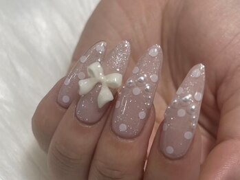ネイルメゾン 梅田(NAIL MAISON)の写真/★HAND★サマーコース¥8050♪季節感あるカラーリングとデザインで、理想のお洒落ネイルが完成☆[梅田]
