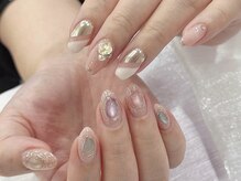 ネイルズバー 新宿店(Nails Bar)/ミラー×ジュエリーネイル 