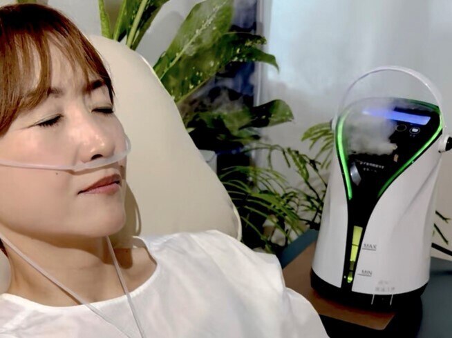 水素吸引機　美容 ラブリエリュクス【Labriller LUXE】 水素吸入器と水素水生成器の1台2役