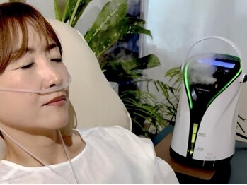 エイチツーコネクト 乃木坂店(H2-ConnecT)の写真/専門店ならではの【水素吸入機2台使用】プレミアムWケア◎細胞内~美肌まで圧倒的な贅沢エイジングケア♪