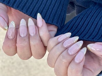 ネイルビジョルノ つくばみどりの店(Nail Begiorno)/持ち込みデザイン　ミラーアート