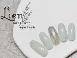 シンプルネイル★シャボン玉風