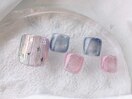 バカラネイル￥8500