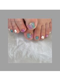 マーメイド　nail.