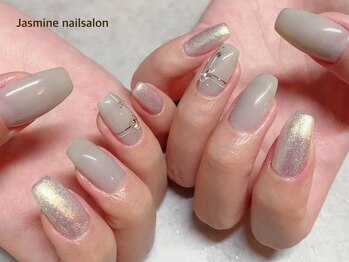 ジャスミンネイルサロン(Jasmine)/チェックネイル