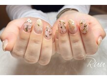 ルゥ(Ruu)/シェル埋め尽くしネイル