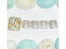 ラヴィネイル 四条烏丸店 メリー(La Vie Nail merry)/2024年夏フット