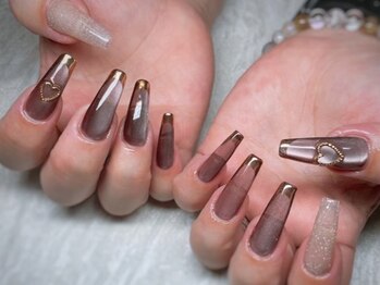 サロン ポノ(SALON PONO)の写真/《大人気apres GEL-Xでの長さだしができます！》経験豊富なネイリストが1本ずつ丁寧に施術いたします♪