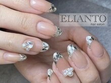 エリアントネイル(ELIANTO NAIL)/ガラスフレンチ