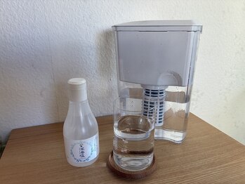 ひなた療術所/サロンで使用している浄水器