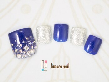 リモアネイル(limore nail)/【フット】ビジュー☆