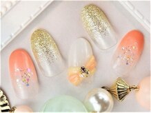 ネイルズガッシュ 大森駅前店(NAILs GUSH)/＊エレガントリボン＊