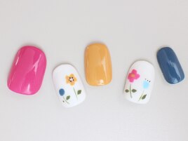 手書きフラワー。。