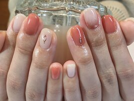 冬ネイル/ニュアンスネイル