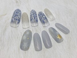 ツイードネイル