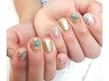 爪ソウシャイン(爪 SO SHINE)/ゴールドボタニカル★