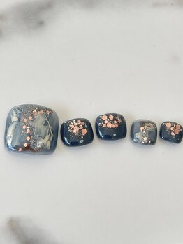 ウフネイル(ufu nail)/フットゴージャスデザイン