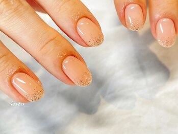 ネイルサロン イントゥ(into_)/シンプル　上品　お呼ばれネイル