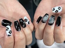 クララメイエキミュークス(CLALA Meieki μX)/ ブラック　ホロフラワー