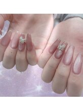 ルーミー アンド コー(Roomy&co.)/蝶々ネイル