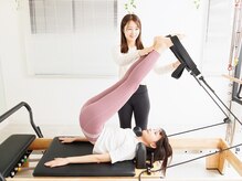 《姿勢改善×華奢魅せパーソナルマシンピラティス》Pilates iU 池田店【アイユー】の雰囲気（インストラクターとのマンツーマンレッスンが受けられます☆）