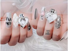 ゴテかわ(GOTE KAWA)/長さだし、Y2Kネイル