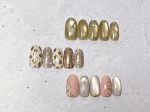 ネイルアンドアイラッシュサロン レア 錦糸町店(Lea)/定額アートコース ¥7800