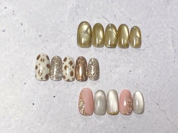 ネイルアンドアイラッシュサロン レア 錦糸町店(Lea)/定額アートコース ¥7800