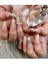 持ち込みデザイン　10本長さ出し