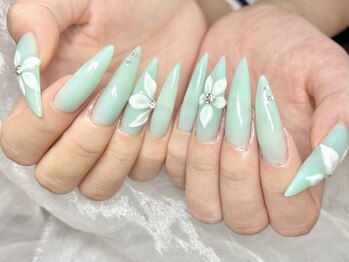 エムネイル(Ｍ)/お花ネイル！