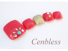 ビューティスタジオ センブレス(Cenbless)/夏の鉄板！赤珊瑚フットネイル