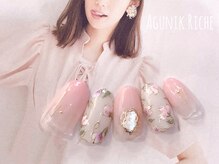 アグニークリッシェ(Agunik Riche)/【フラワーネイル】