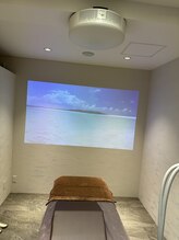 ケイアンドココロ 所沢店(K&KOKORO)/エステにプロジェクター！！