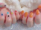 カラフルネイル　三軒茶屋