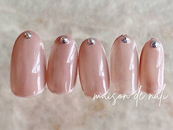 メゾン ド ナリ(maison de NALI)/シンプルアート6500円☆色変えOK