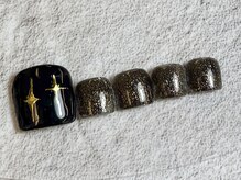 ジャスタネイルズ(JUSTA NAILS)/定額デザイン シンプル　フット