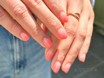 オレンジ　グラデーション