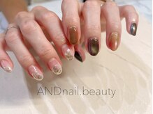 アンドネイル ビューティー(AND nail,beauty)/秋ネイル/マグネット/藤沢