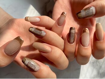 マグネットチェックフレンチ