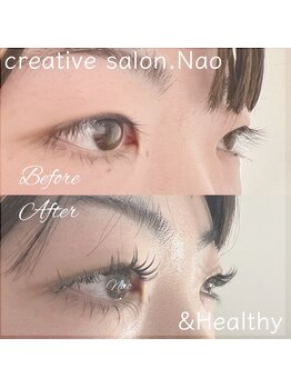 クリエイティブサロンナオ(Creative Salon Nao)/アンドヘルシーワンホンデザイン
