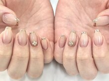 ワンダーシー(WonderShe)/ガラスフレンチネイル