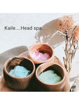 カイル 恵比寿(Kaile.)の写真/クリームバスヘッドスパと漢方アロマかっさヘッドスパで心ほどける癒し体験★