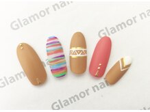 グラマーネイル(Glamor nail)/マット☆定額ネイルAクラス¥8800