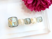 ツメトトノウ/フット☆シースルーネイル