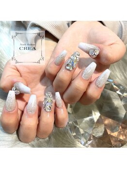 スカルプ 4本アート